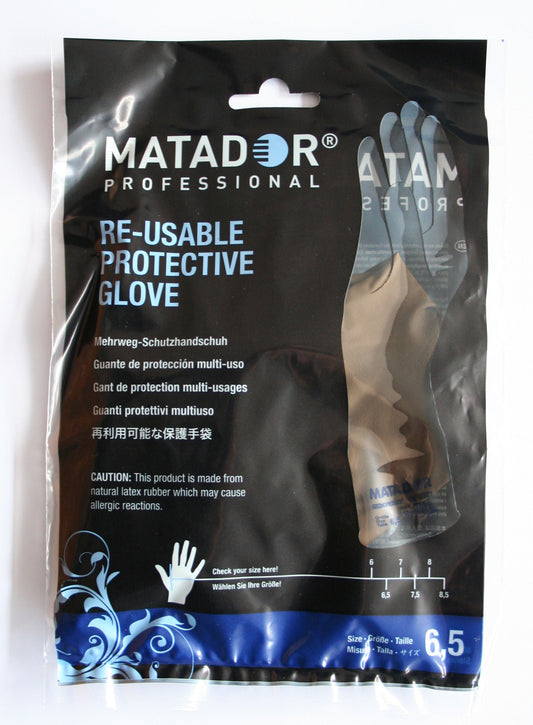 Matador Latex Gloves Size 6.5