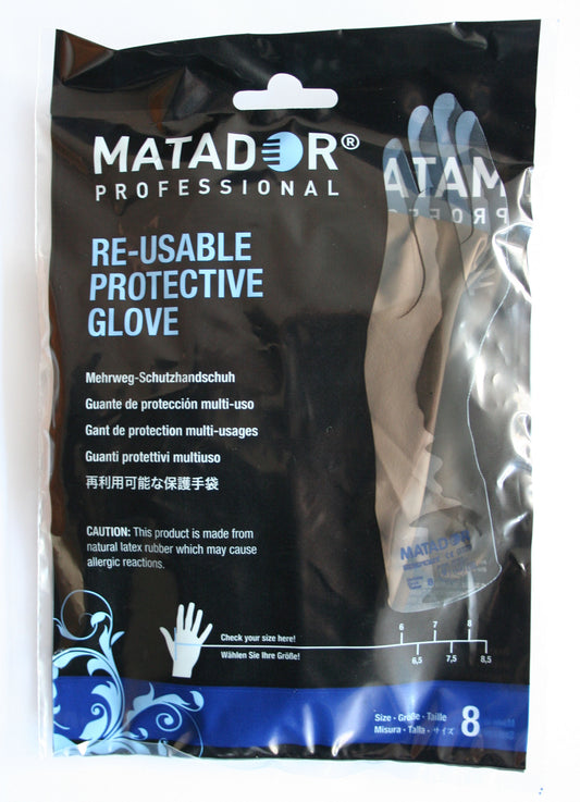 Matador Latex Gloves Size 8