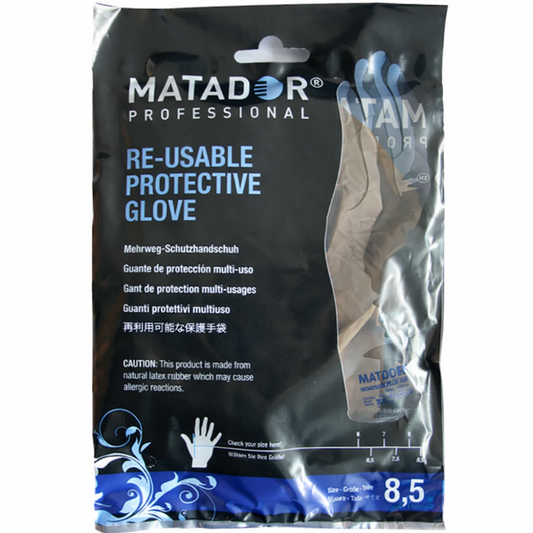 Matador Latex Gloves Size 8.5