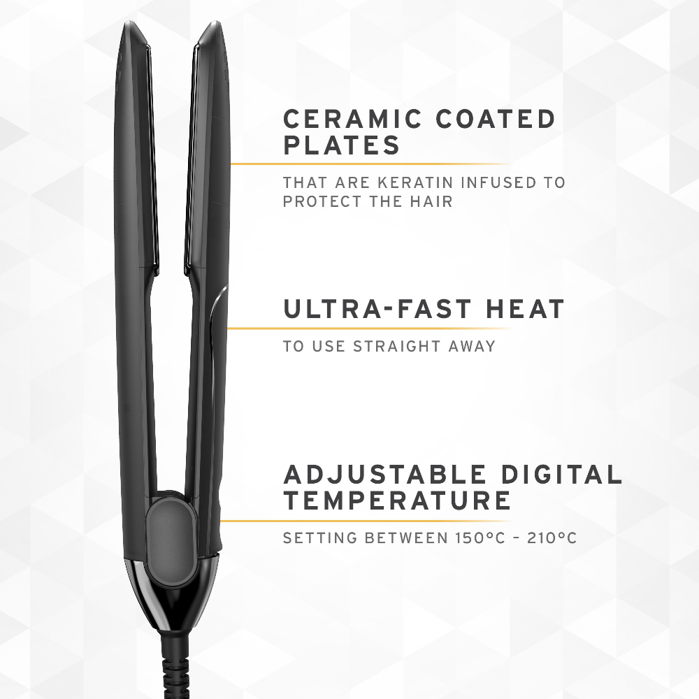 Wahl Professional Pro Glide Hair Straightener Black