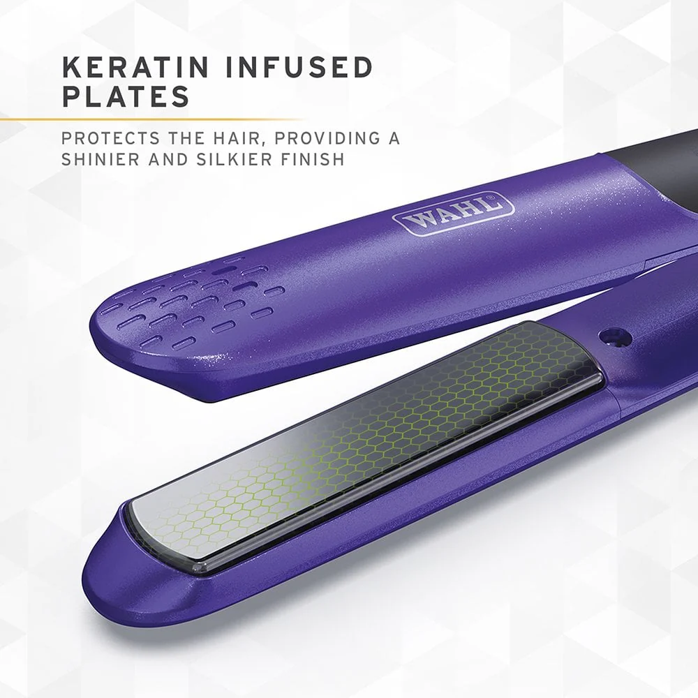 Wahl Professional Pro Glide Hair Straightener Purple Shimmer