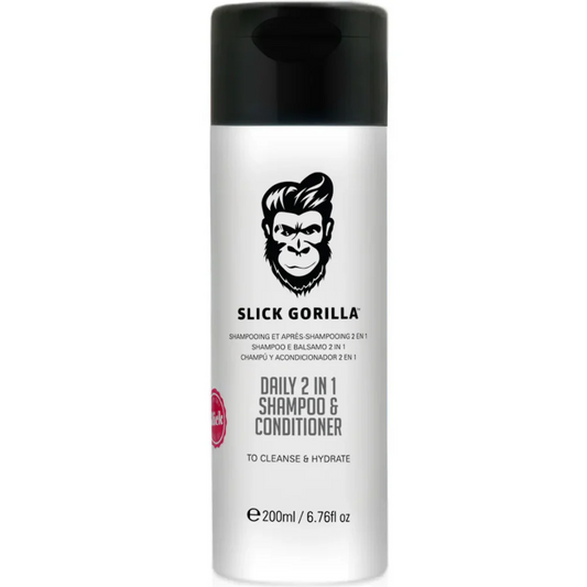 Slick Gorilla Daily 2-In-1 Shampoo & Conditioner 200ml