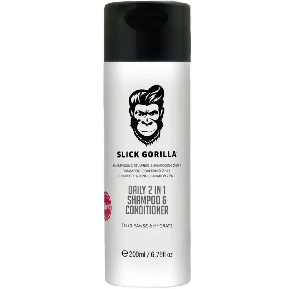 Slick Gorilla Daily 2-In-1 Shampoo & Conditioner 200ml