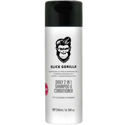 Slick Gorilla Daily 2-In-1 Shampoo & Conditioner 200ml