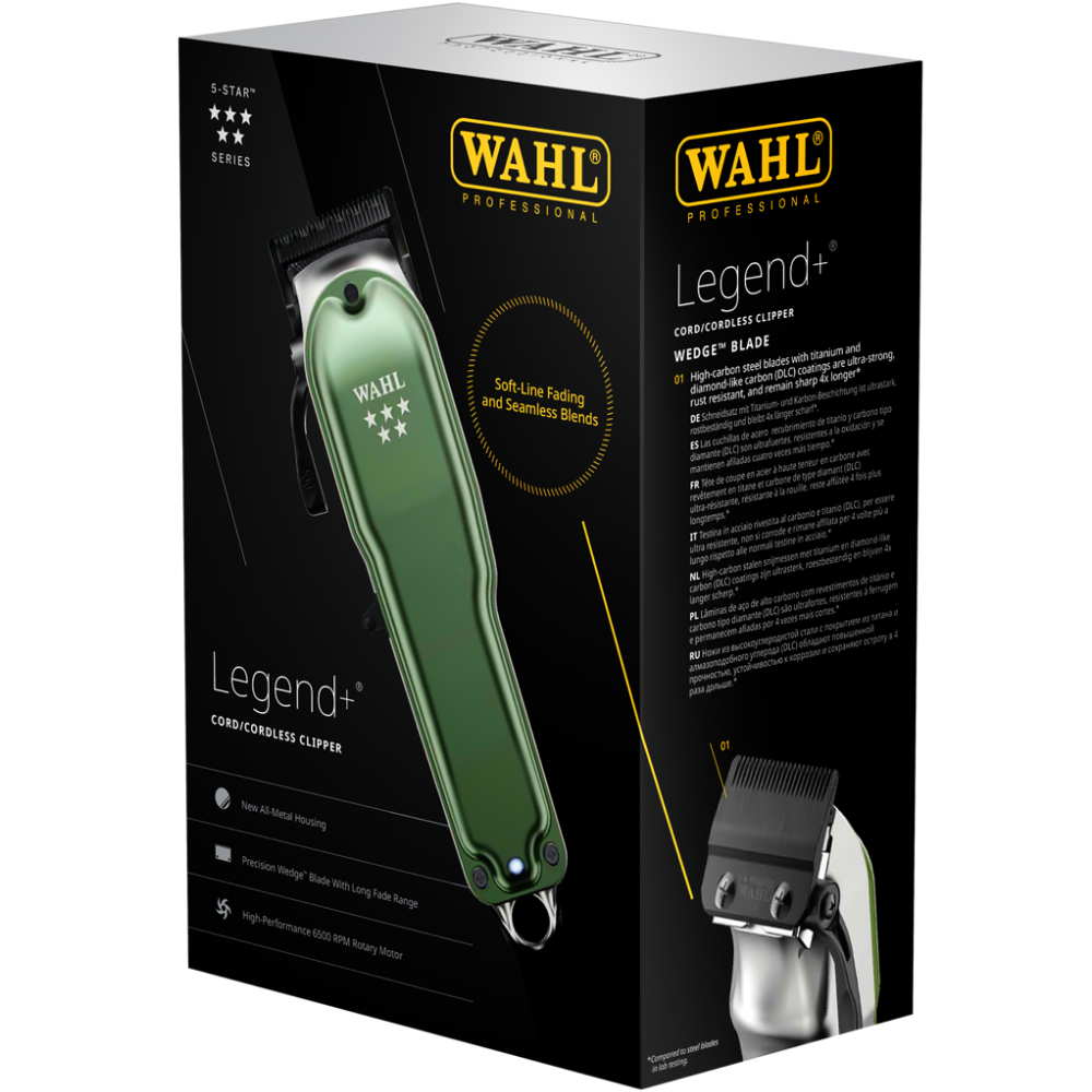 Wahl Professional Legend Cordless Clipper Limited Edition Olive