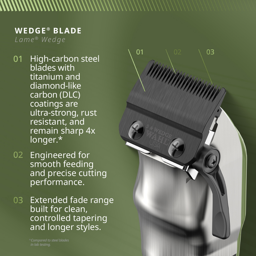 Wahl Professional Legend Cordless Clipper Limited Edition Olive