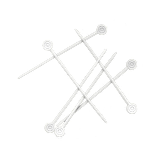 Hair Tools Roller Pins White 50 Pack