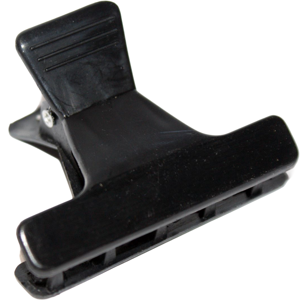 Head Jog Butterfly Clamps Small Black 12 Pack