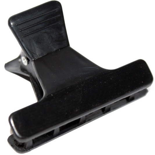 Head Jog Butterfly Clamps Small Black 12 Pack