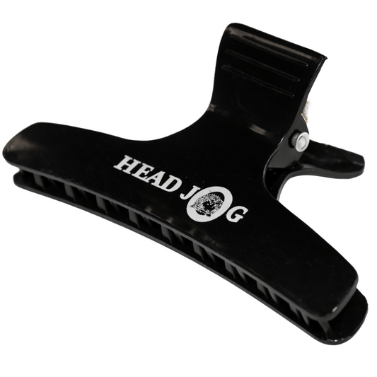 Head Jog Butterfly Clamps Large Black 12 Pack