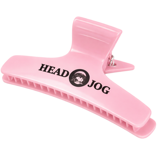 Head Jog Butterfly Clamps Large Pink 12 Pack
