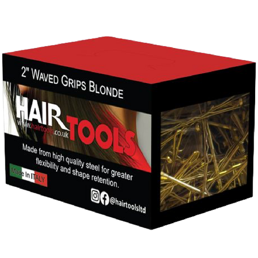 Hair Tools Waved Grips Blonde 2 Inch 500 Pack