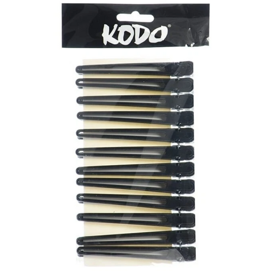 Kodo Duck Clips Black 12 Pack