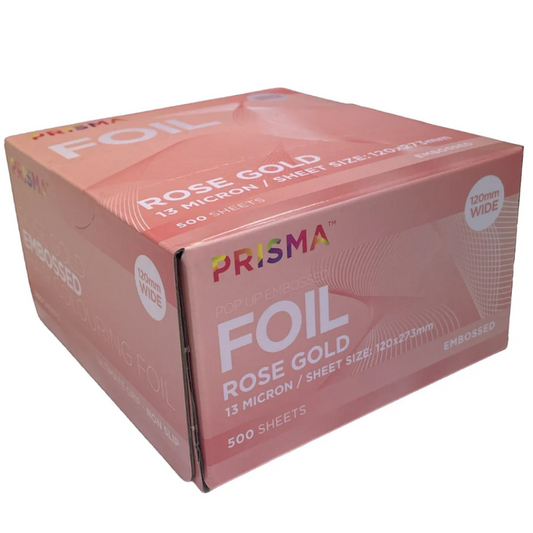 Prisma Pop-up Embossed Foil Rose Gold 500 Pack