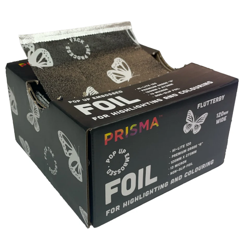 Prisma Pop-up Embossed Foil Black 500 Pack