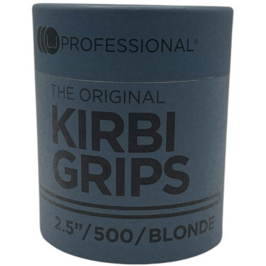LJ Professional Wavy KirbiGrips Blonde 2.5 Inch 500 Pack
