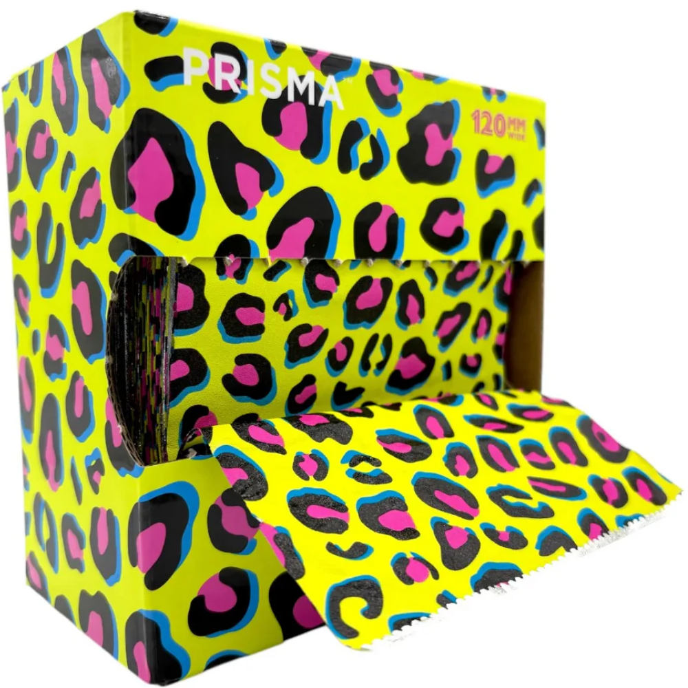 Prisma Pop-up Embossed Foil Sheets Lumo Leopard 500 Pack