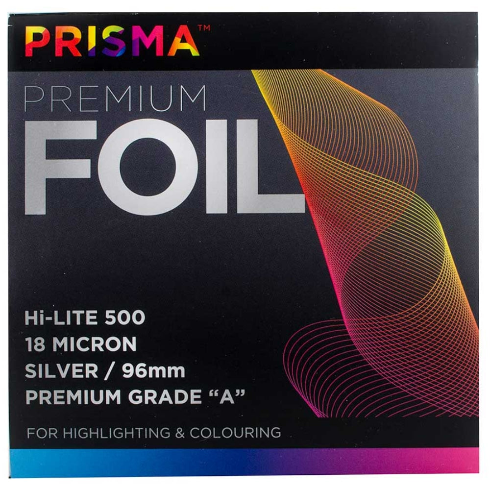 Prisma Premium Foil Sheets Silver 500m x 96mm