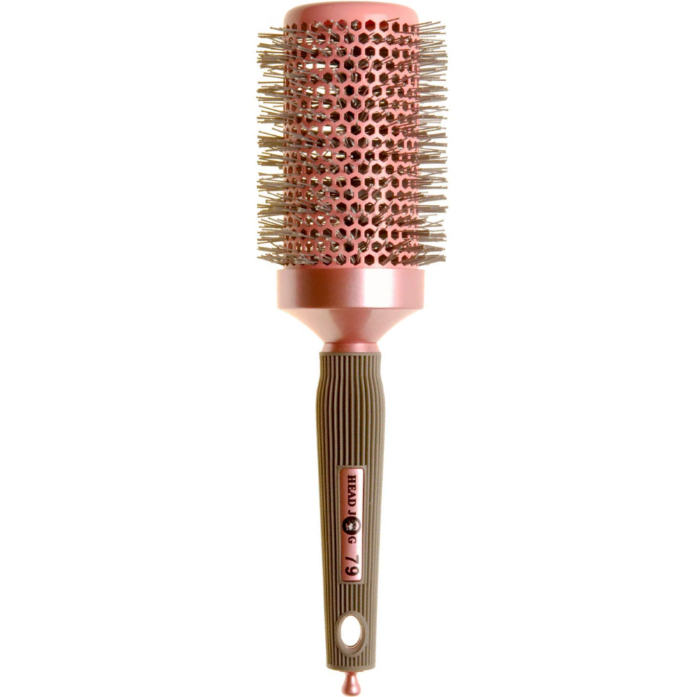 Head Jog Ionic Ceramic Radial Brush Pink 79 50mm