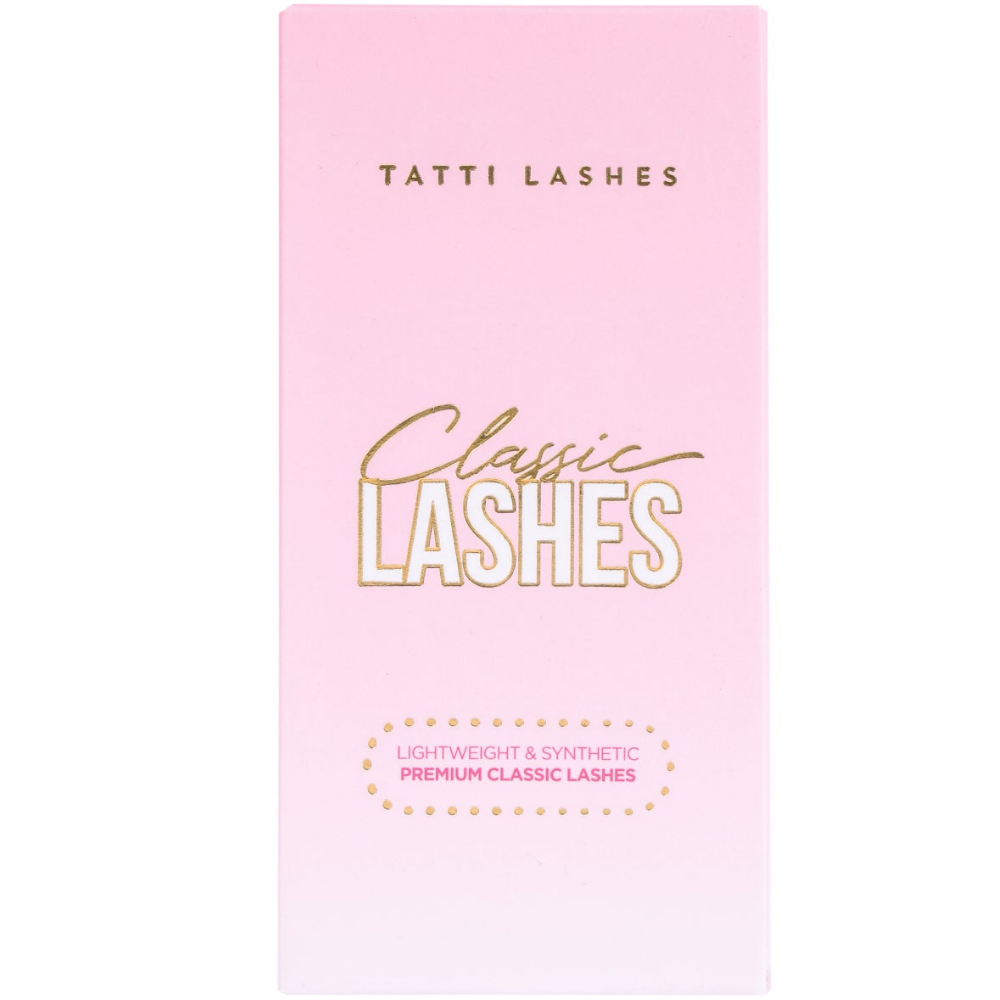 Tatti Lashes 9mm D Curl 0.15 Classic Individual Lashes Black