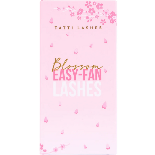 Tatti Lashes Mixed Length C Curl 0.03 Blossom Easy-Fan Individual Lashes Black