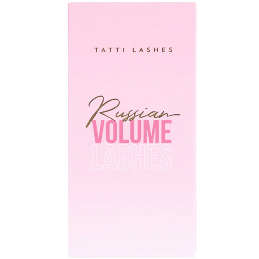 Tatti Lashes Mixed Length C Curl 0.05 Russian Volume Individual Lashes Black