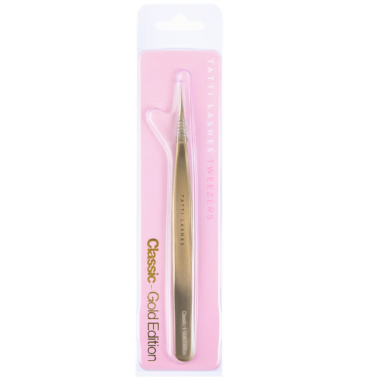 Tatti Lashes Classic 1 Gold Edition Tweezer