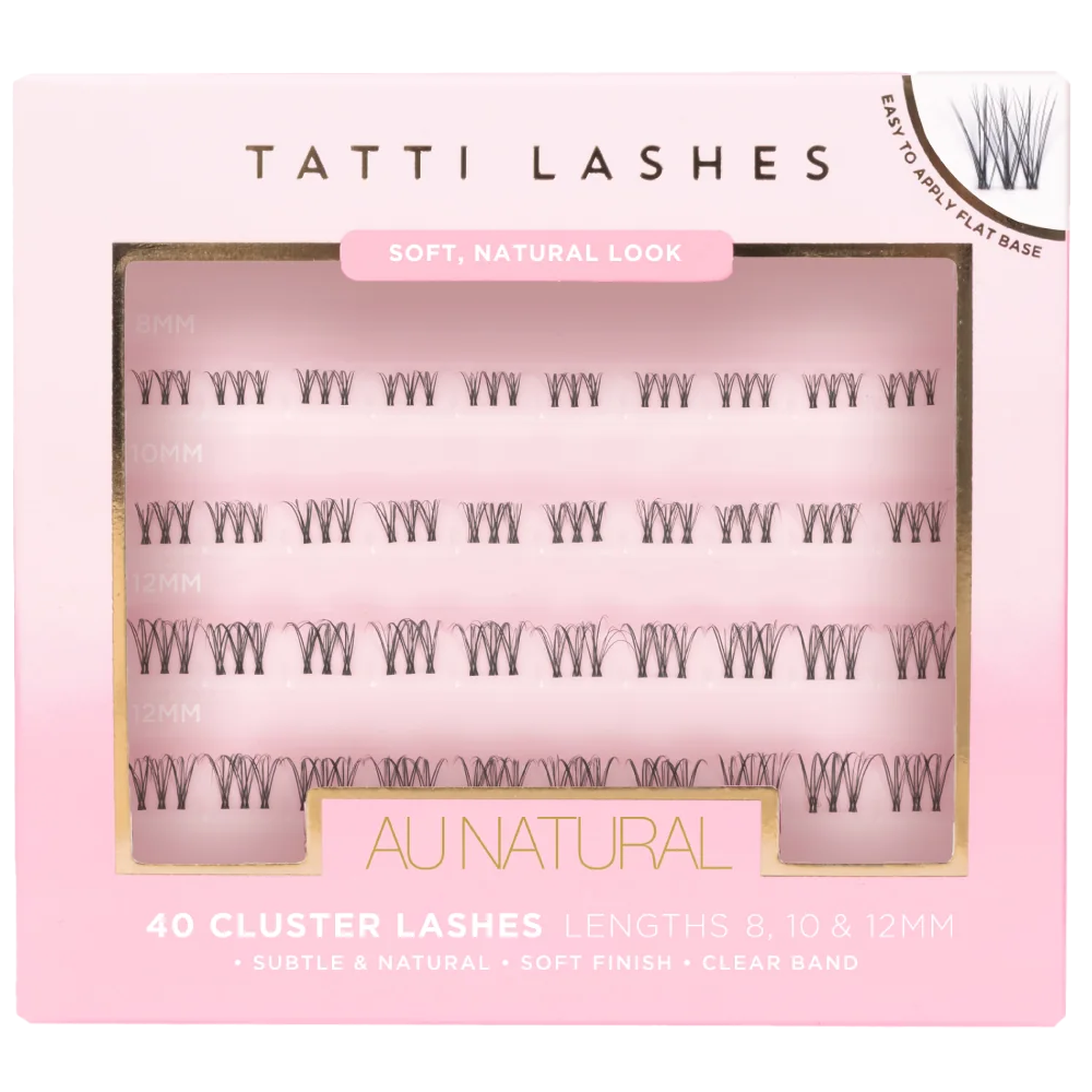 Tatti Lashes Au Natural Individual Cluster Lashes