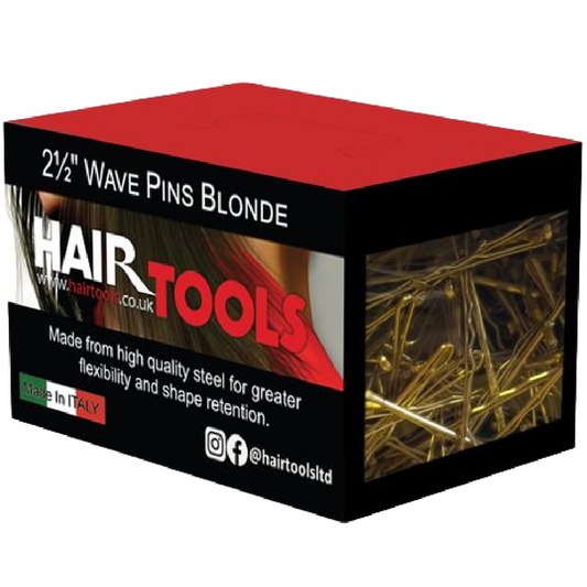 Hair Tools Waved Pins Blonde 2.5 Inch 1000 Pack