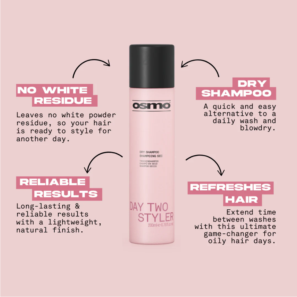 Osmo Day Two Styler Dry Shampoo 200ml