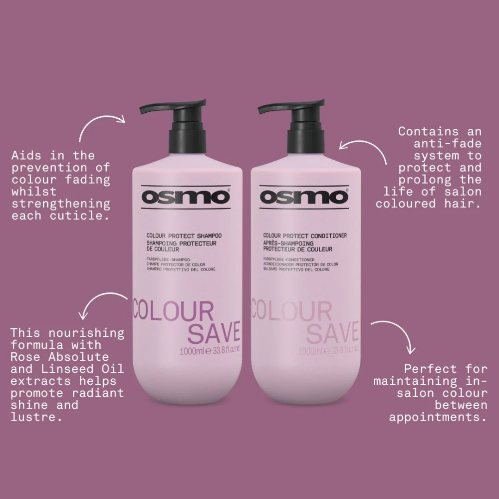 Osmo Colour Save Shampoo & Conditioner Duo 1000ml