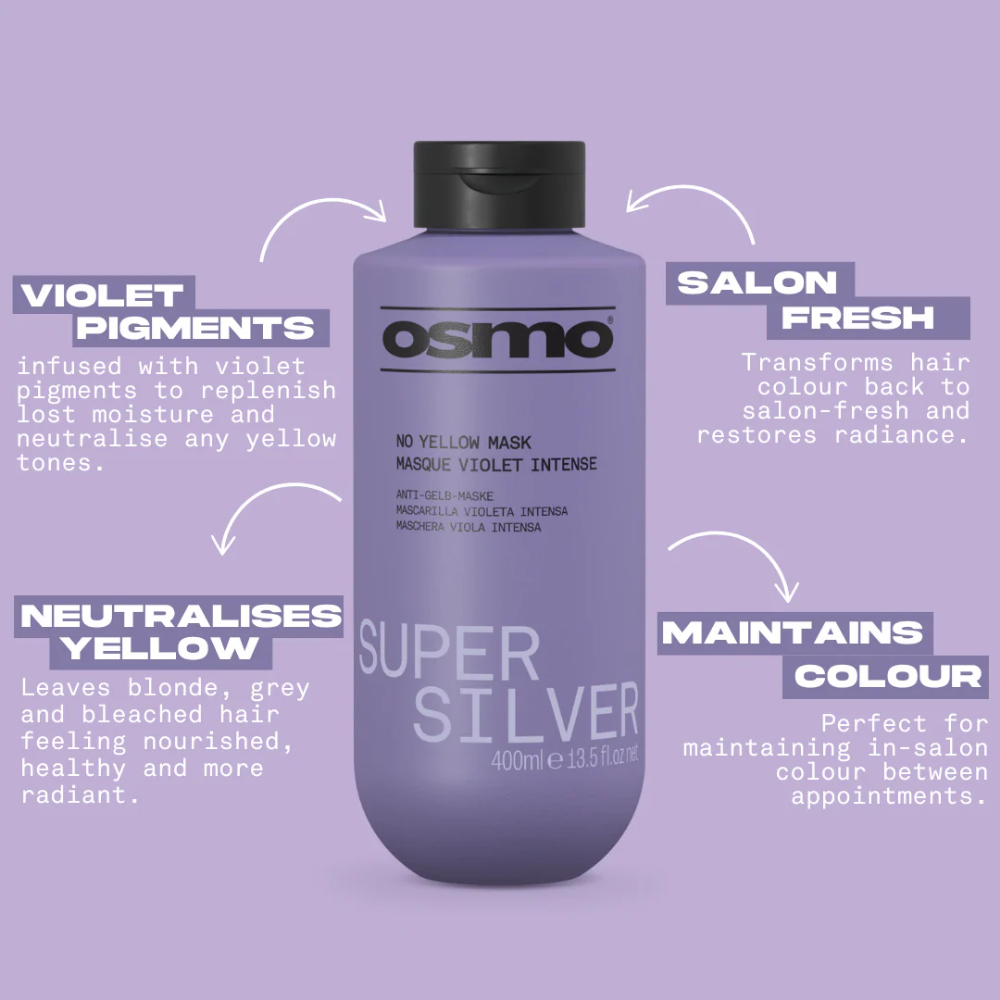 Osmo Super Silver No Yellow Mask 400ml