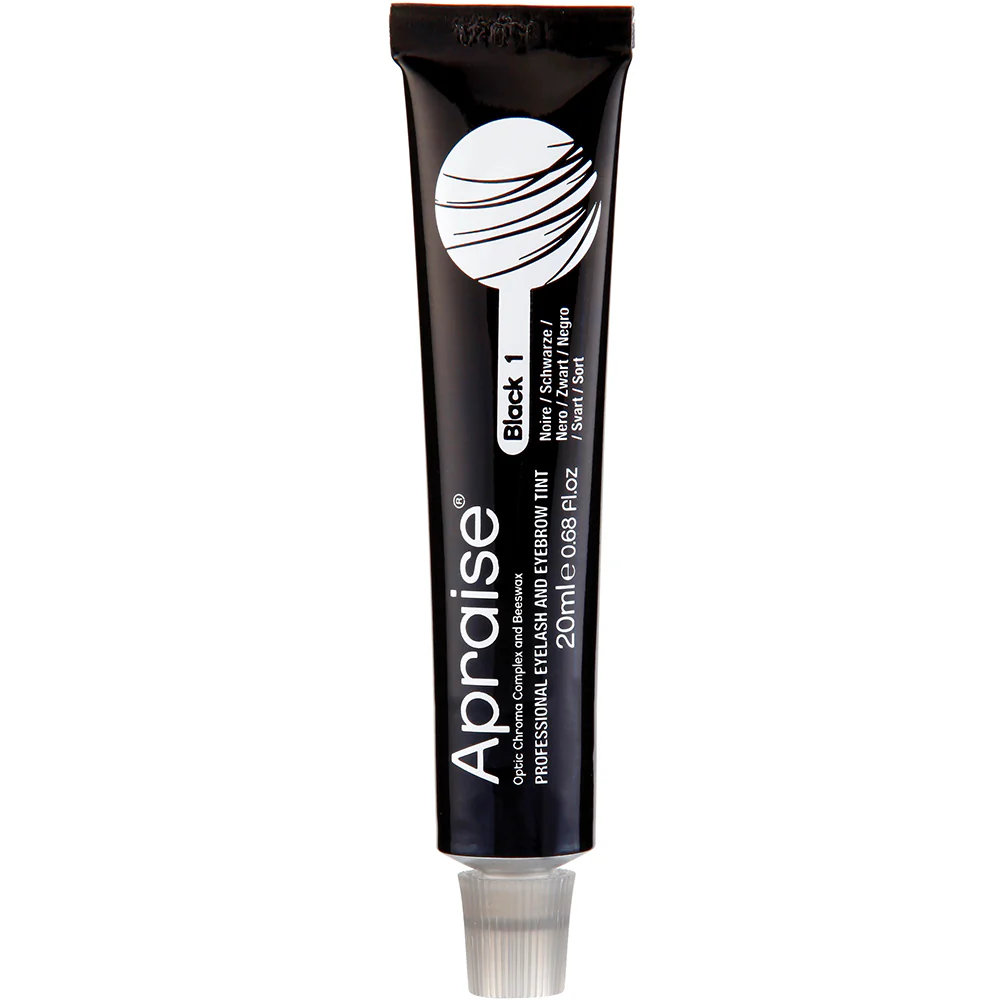 Apraise Eyelash & Brow Tint 1 Black 20ml