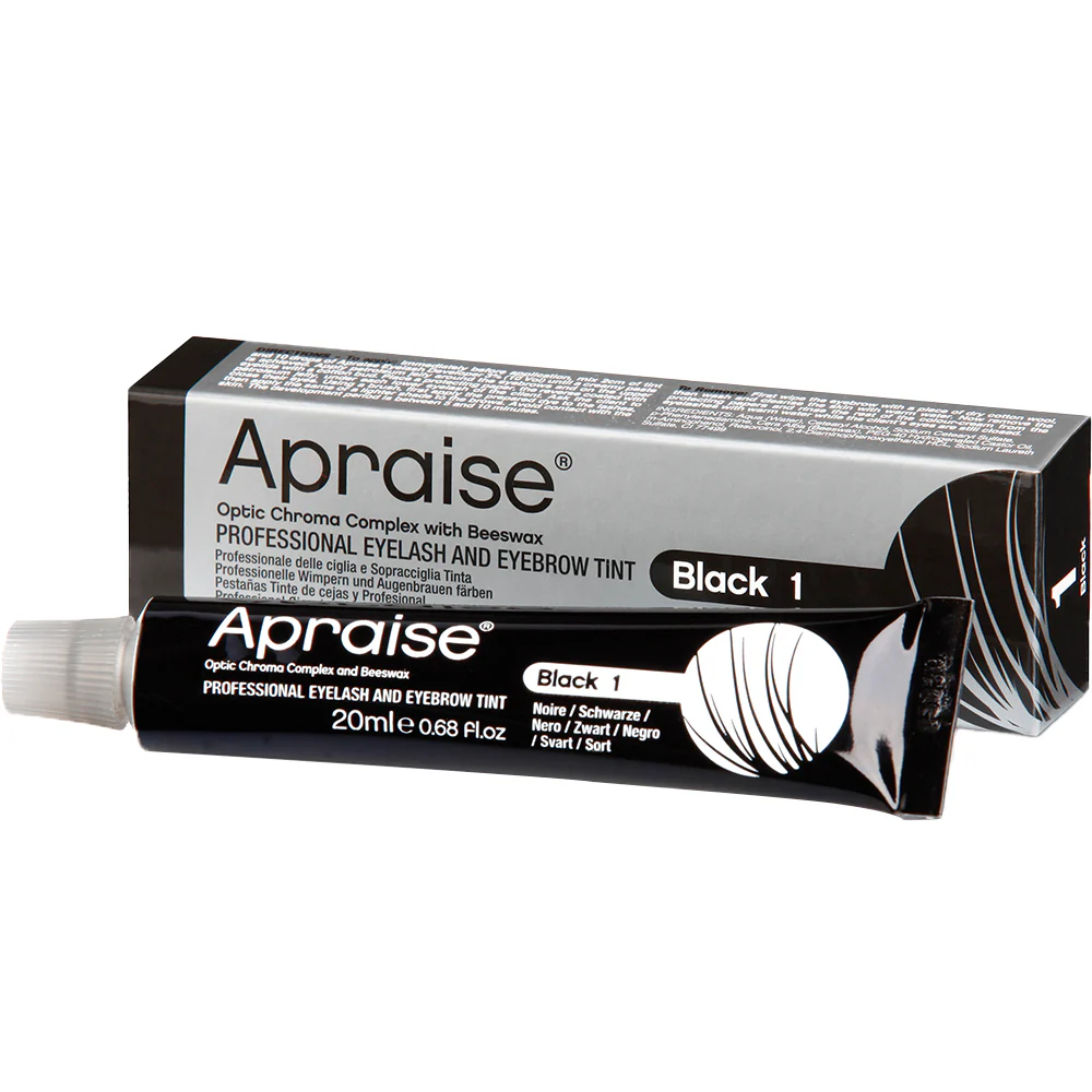Apraise Eyelash & Brow Tint 1 Black 20ml