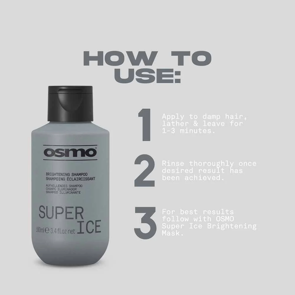 Osmo Super Ice Brightening Shampoo 100ml