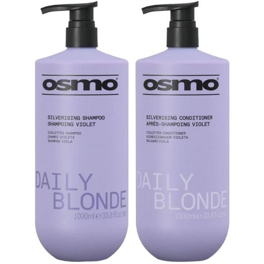 Osmo Daily Blonde Silverising Shampoo & Conditioner Duo 1000ml