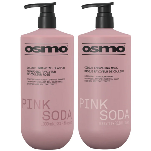 Osmo Pink Soda Colour Enhancing Shampoo & Conditioner Duo 1000ml