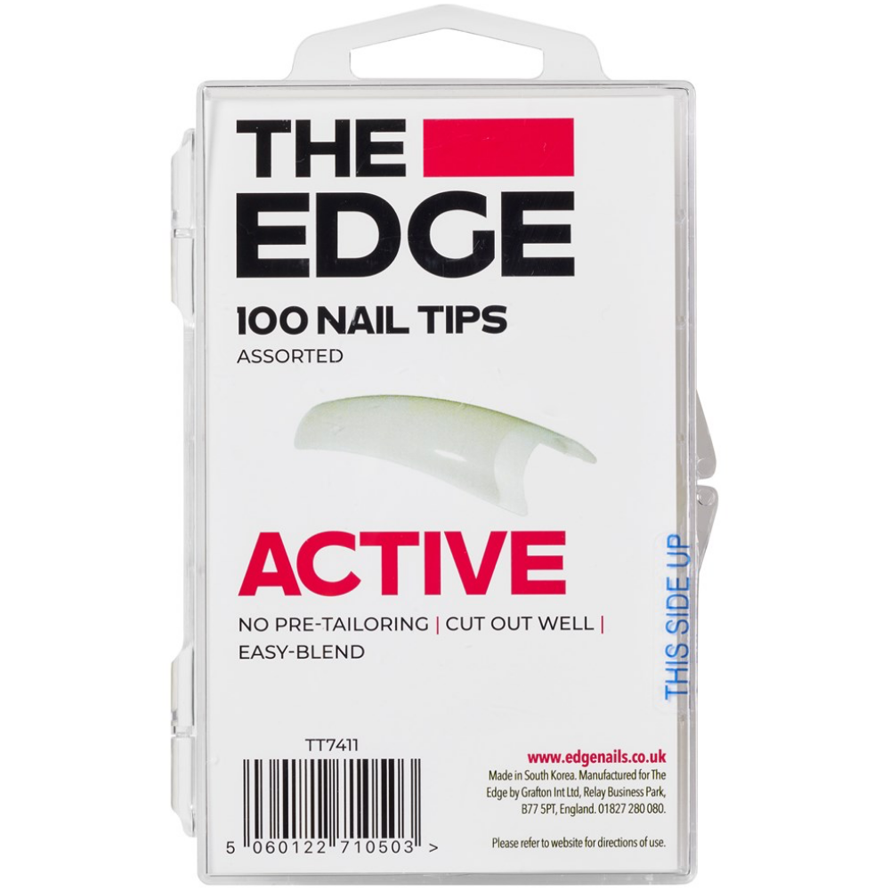 The Edge Active Tips Assorted 100 Pack