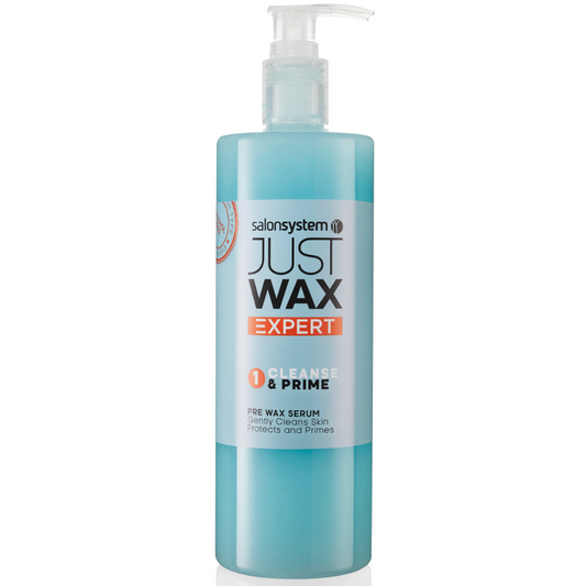 Salon System Just Wax Expert Cleanse And Prime Serum 500ml