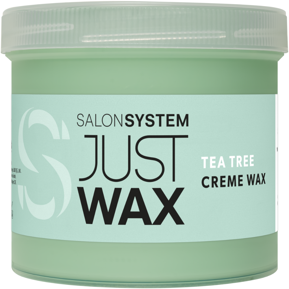 Salon System Just Wax Tea Tree Creme Wax 450g