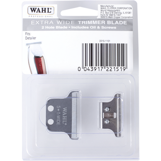 Wahl Professional Detailer Trimmer Extra Wide T-Blade Replacement