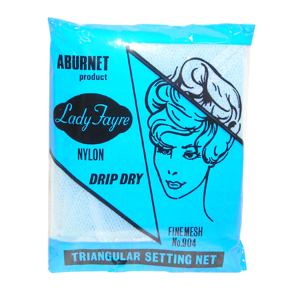 Aburnet Lady Fayre Fine Setting Hair Net White