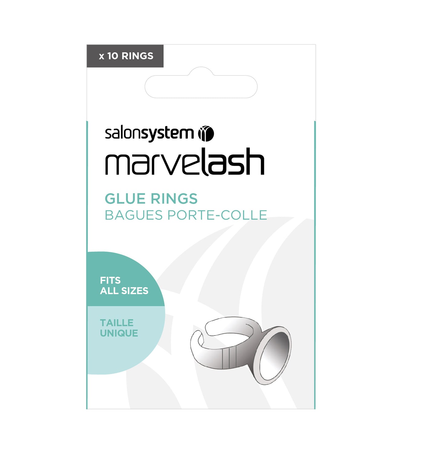 Salon System Marvelash Glue Rings & Cups
