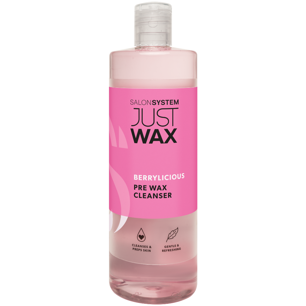 Salon System Just Wax Berrylicious Pre Wax Cleanser 500ml