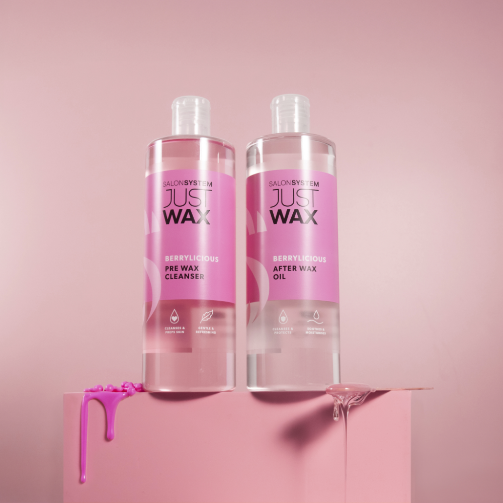 Salon System Just Wax Berrylicious Pre Wax Cleanser 500ml