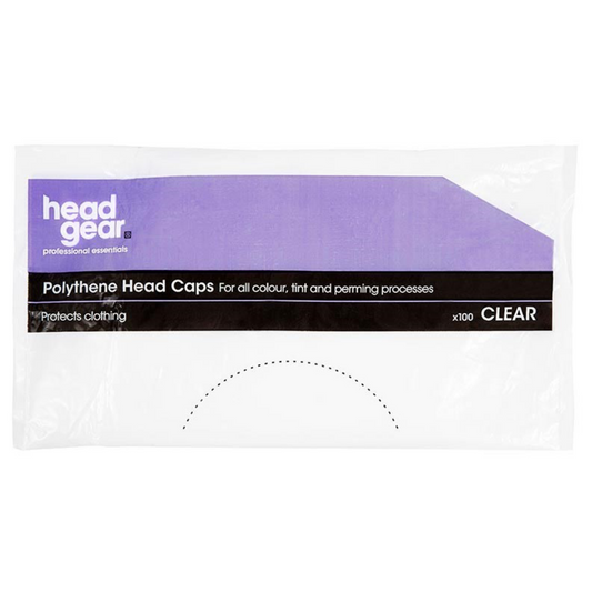 Headgear Polythene Caps 100 Pack