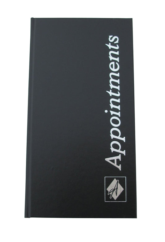 Dennis Williams Appointment Book 3 Columns Black