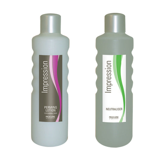 Proclere Impression Perming Lotion Normal & Neutraliser Twin Pack
