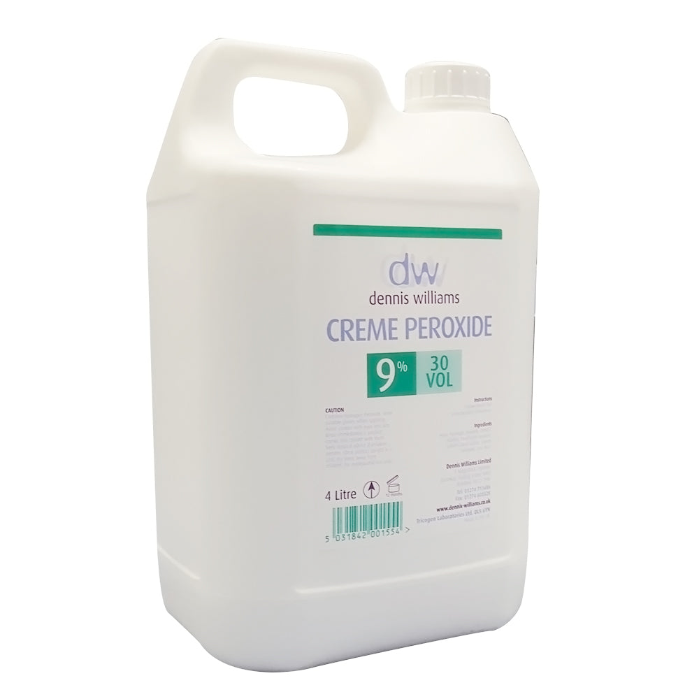 Dennis Williams Creme Peroxide 9% 30 Vol 4000ml