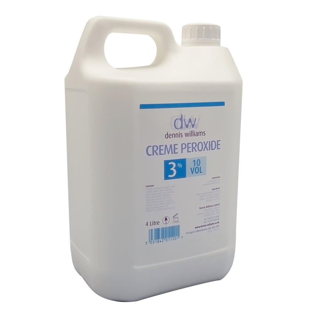 Dennis Williams Creme Peroxide 3% 10 Vol 4000ml